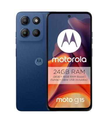 Motorola Moto G15 4G 6.7" 8Gb 512Gb Navy Peony