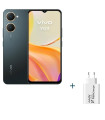 VIVO Y03 6.56" 4Gb(+4) 128Gb Black + Cargador 44W