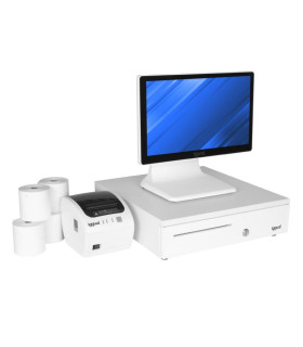 Pack completo TPV blanco 15,6" N100 30PW EASY80W