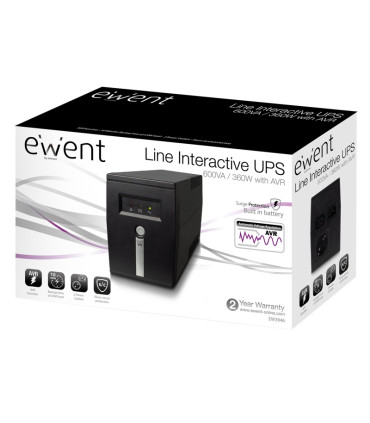 EWENT SAI EW3946 UPS 600VA Line Interactive