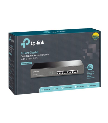 TP-LINK TL-SG1008MP Switch 8xGB PoE+