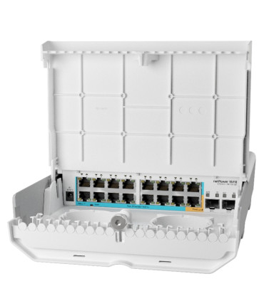 Mikrotik CRS318-1Fi-15Fr-2S-OUT NetPower Switch