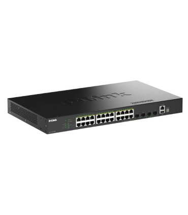 D-Link DGS-1530-28P/E Switch 24xGB PoE 4xSFP+ 370W