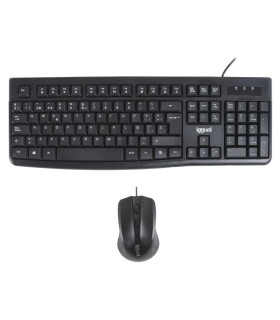 iggual Kit teclado y ratón CMK-BUSINESS2 negro