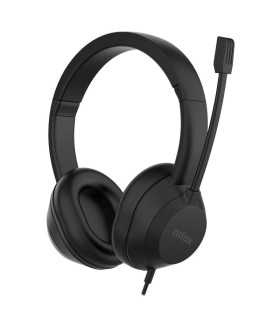 Nilox Auriculares NXAUSB02 usb