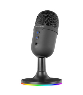 MARS GAMING MICRÓFONO DE ESTUDIO ARGB, SILENCIAR