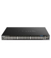 D-Link DGS-1520-52MP/E Switch 44xGbE PoE 2x10 SFP+