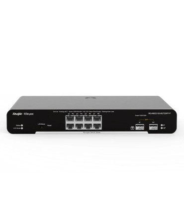 Reyee Switch L2 8xGb PoE+ 2xSFP Slots Rack