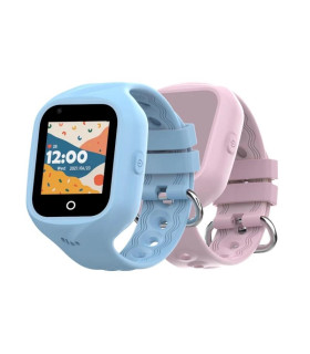 Celly Smartwatch Kids 4G 2 Correas Azul y Rosa