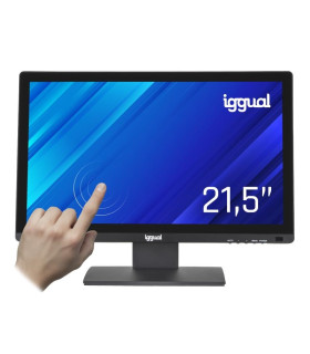 iggual Monitor táctil capacitivo 21,5" 16:9 FHD