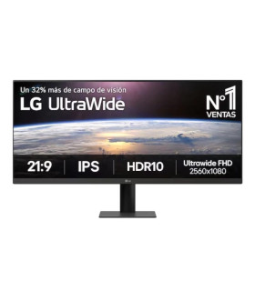 LG 34U511A-B Monitor 34" WFHD 1ms LED IPS Negro