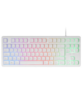 Mars Gaming Teclado MK023 TKL FRGB Blanco