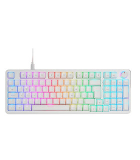 Mars Gaming Tecl. MKPROWYES SilentSwitch RGB White