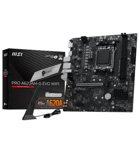 MSI Placa Base PRO A620AM-G EVO WIFI DDR5 mATX