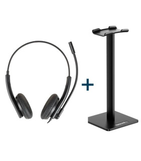 iggual Kit auriculares ENC3030 + soporte SA22
