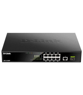 D-Link DGS-1010MP/E Switch 8xG PoE 1xG Up 1xG SFP
