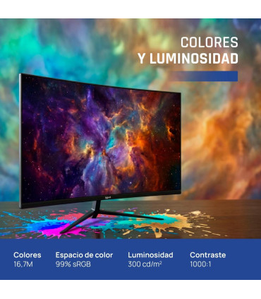 iggual Monitor 27" IPS 1ms FHD 120Hz VGA HDMI Slim