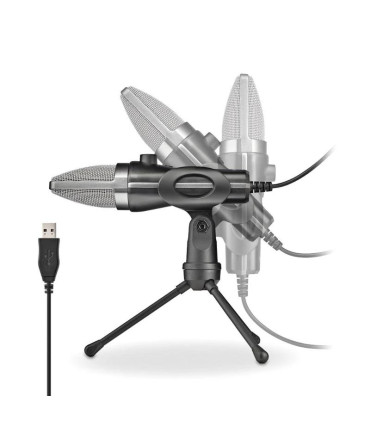 NGS Micrófono PC Usb con soporte tripode