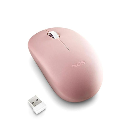 NGS Raton Fogpro Inalambrico Rosa