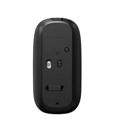 Coolbox Ratón W02-IA Inalámbrico RF+BT Gris