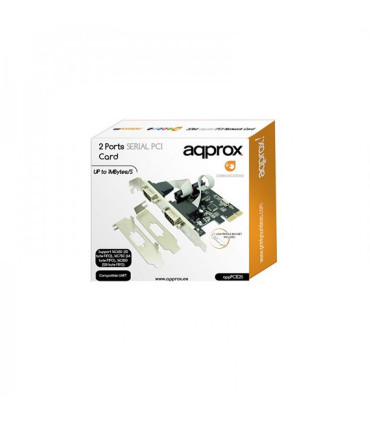 approx! APPPCIE2S Tarj. Cont. 2 Serie PCI-E LP&HP