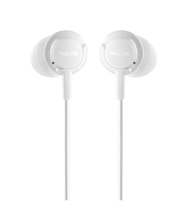 NGS Auricular CROSSDRIFT Blanco cable JACK 3.5 Mm