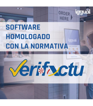 iggual Kiosco interactivo ORCHID 27" + Software