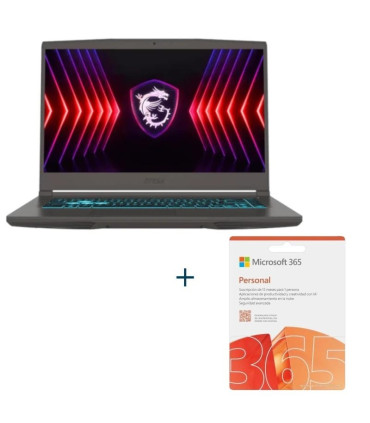 MSI Thin15-219ES AMD R7-7735HS W11H+ O365 Personal