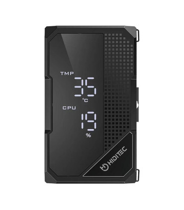 Hiditec Ventilador DC20 PRO PWM BLack