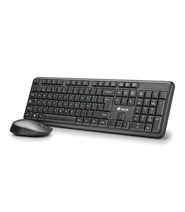 NGS Kit teclado+raton Harmony Inalámbrico 12 Tecla
