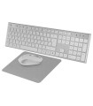 Tacens 3EN1 Teclado+Ratón+Alfom Inalámbrico Blanco