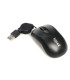 iggual Ratón retráctil COM-BASIC-800DPI negro
