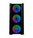 Hiditec Semitorre V30 PRO ARGB CRISTAL TEMPLADO