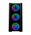Hiditec Semitorre V30 PRO ARGB CRISTAL TEMPLADO