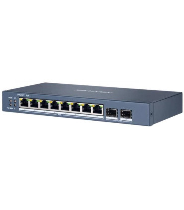 Hikvision DS-3E1510P-EI/M (B) Switch 8xGb PoE 2xGb
