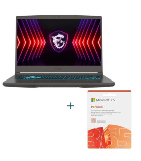 MSI Thin15-219ES AMD R7-7735HS W11H+ O365 Personal