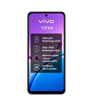 VIVO Y21d 4Gb(+4) 128Gb 6.68" IP69 Lavanda Purple