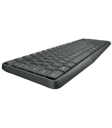 Logitech MK235 Teclado+Ratón Inalámbrico Gris