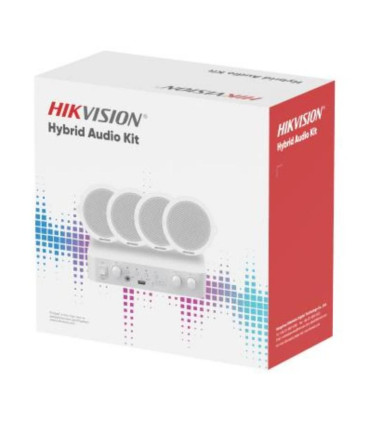 Hikvision DS-QAE1KA80206-4 Kit 1xAmpl 4xAlta Techo