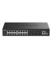 D-Link DGS-1530-20/E Switch 16xGb 4x10G SFP+