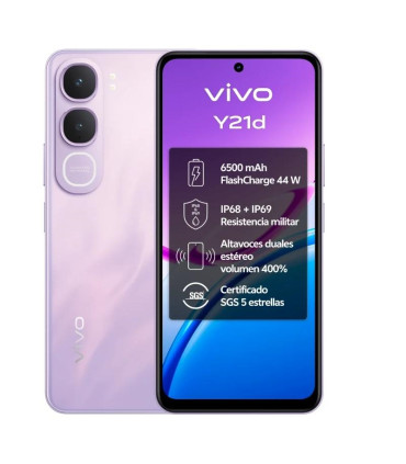 VIVO Y21d 4Gb(+4) 128Gb 6.68" IP69 Lavanda Purple