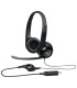 Logitech Auricular+Mic H390 USB Negro