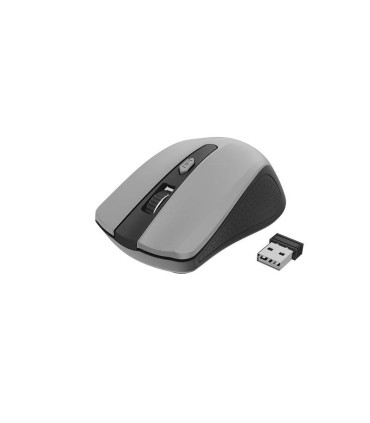 Gembird Ratón Óptico Inalámbr. 1600 DPI Negro/Gris