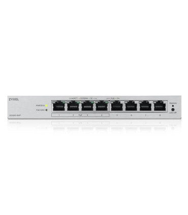 ZyXEL GS1200-8HPv3 Switch 8xGb (4xPoE+) 68W