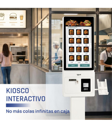 iggual Kiosco digital interactivo FHD ORCHID 27"