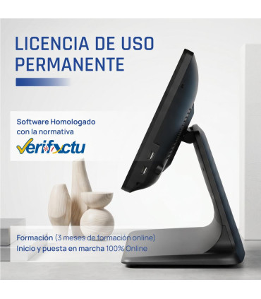 iggual TPV 15,6" N100 8+256GB W11Pro + Software