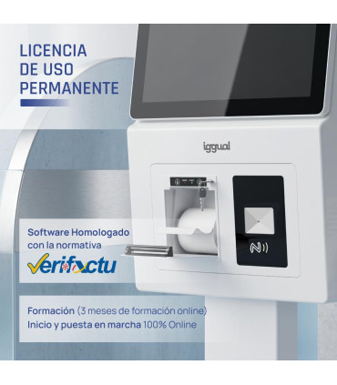 iggual Kiosco interactivo ORCHID 27" + Software