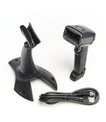 iggual Lector código barras 2D USB con soporte