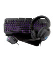 DEEPGAMING KIT GAMING XWING2 TEC+RAT+AUR+ALF