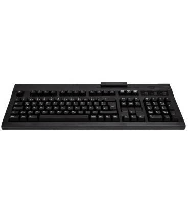 Cherry Teclado mecánico con lector chip+banda magn
